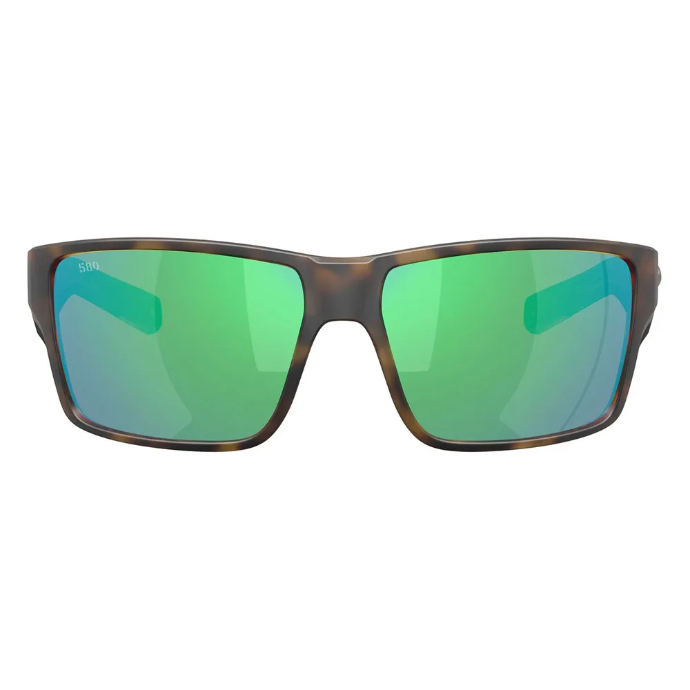 Купить Costa 06S9080-90801563 поляризованные солнцезащитные очки Reefton pro Matte Tortoise Green Mirror 580G/CAT3 7ft.ru в интернет магазине Семь Футов