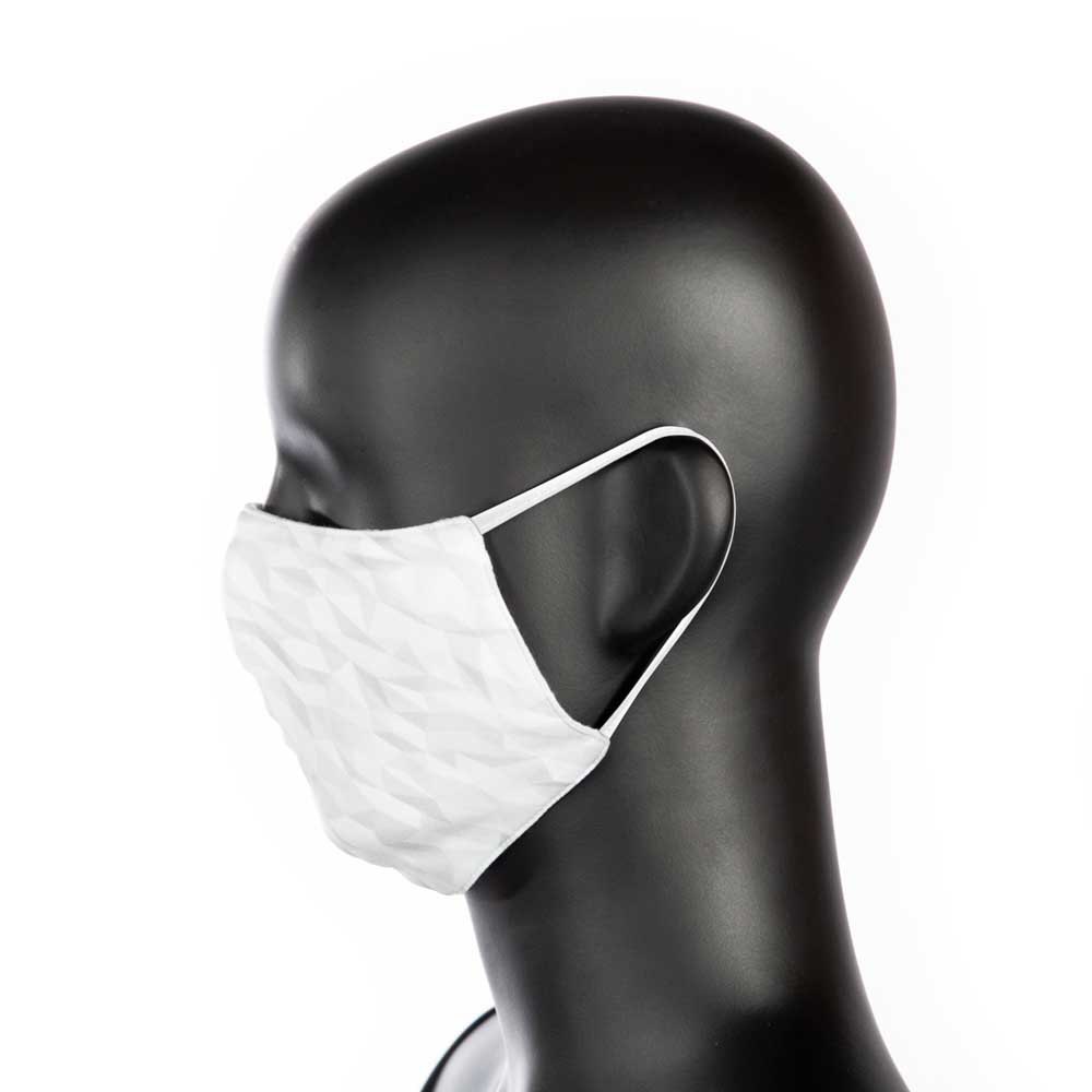 Купить Uhlsport 100111102-NOSIZE Стандартная маска для лица Белая White / Grey Melange 7ft.ru в интернет магазине Семь Футов