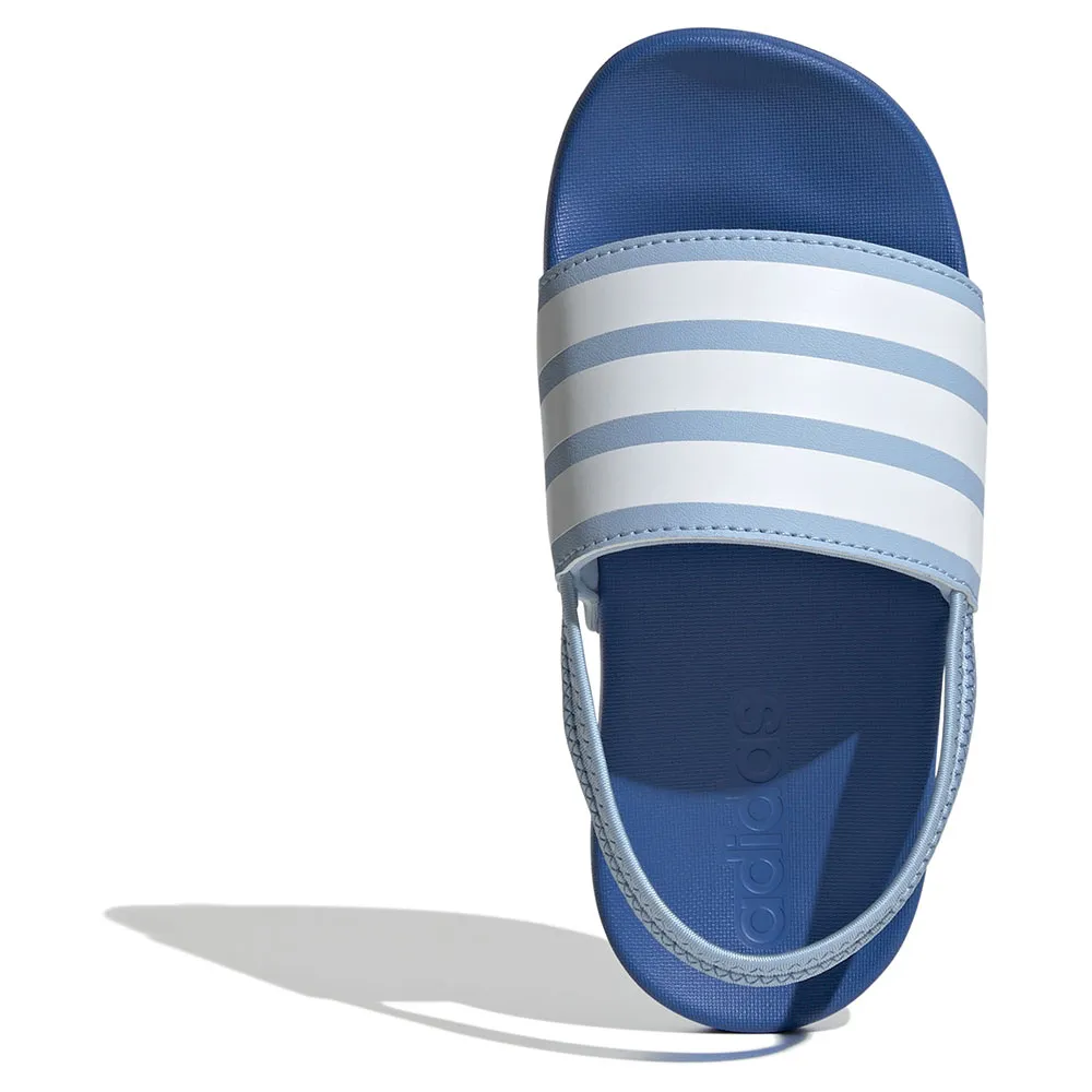 Купить adidas jr5332/31 Детские шлёпанцы для бассейна Adilette Estrap Clear Sky / Cloud White / Bright Royal 32x20x10 EU 31 7ft.ru в интернет магазине Семь Футов