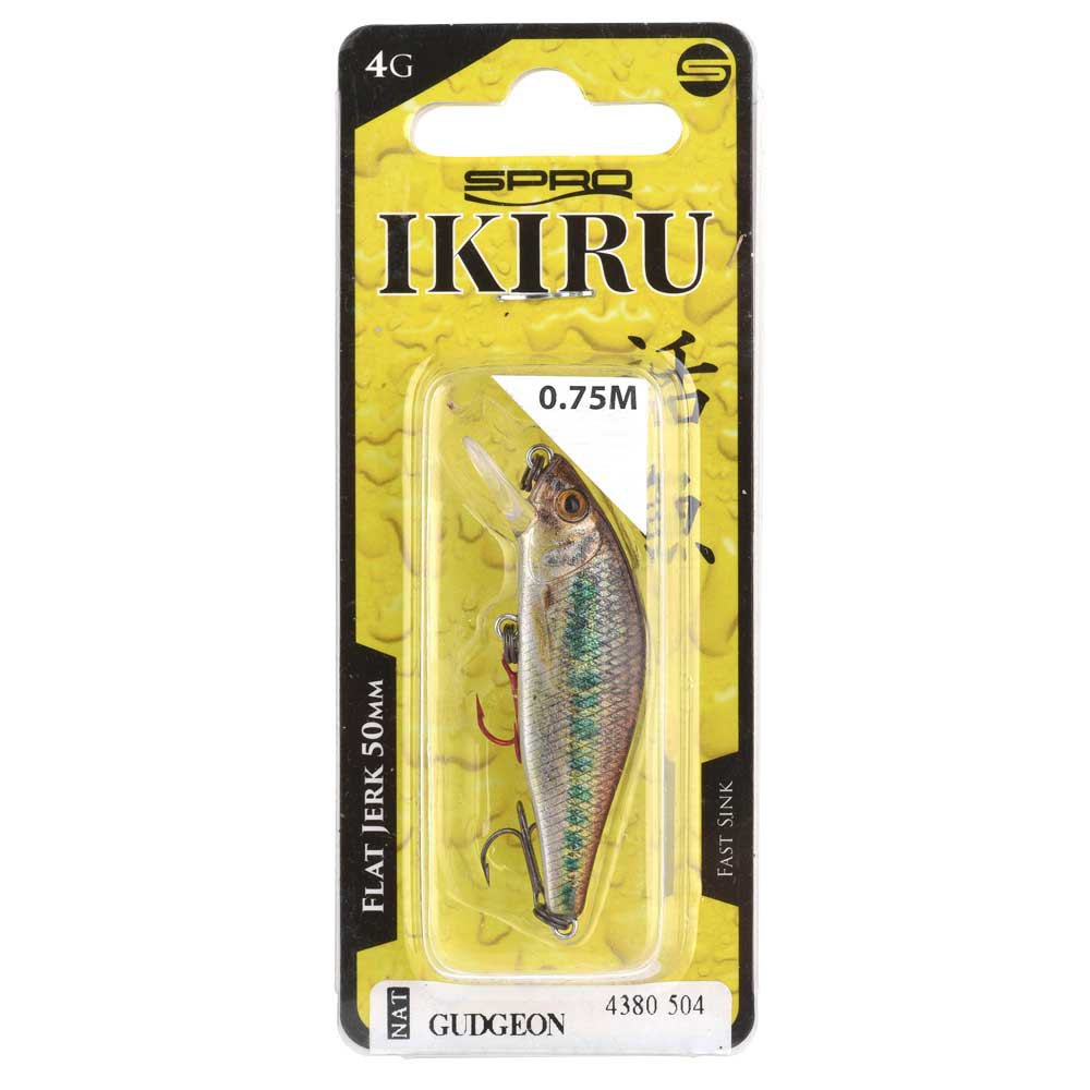 Купить SPRO 004380-00605-00000-00 Ikiru Flat Пескарь 65 mm 7g  Zander 7ft.ru в интернет магазине Семь Футов