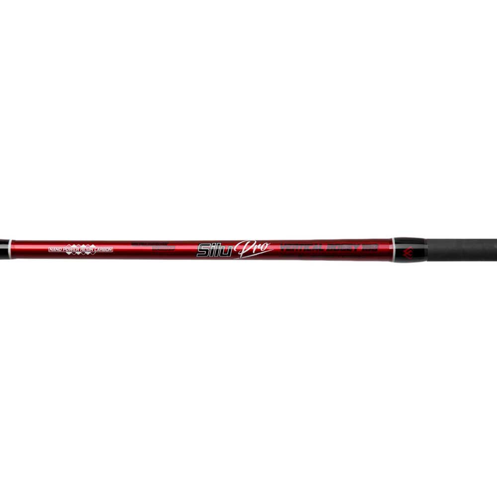 Купить Mikado WAA923-185 Silupro Vertical Bogey Удочка Для Сома Red / Black 1.85 m 7ft.ru в интернет магазине Семь Футов