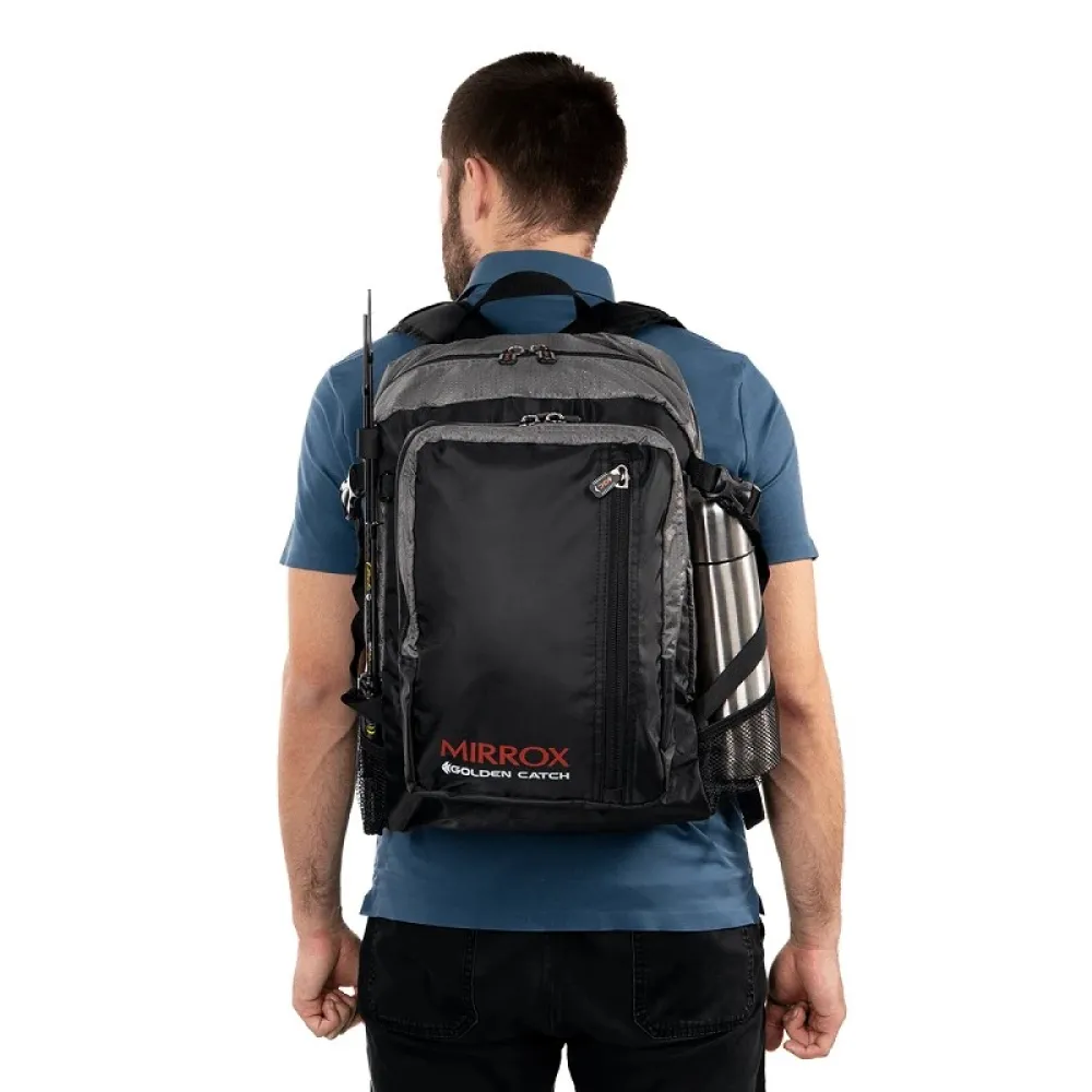 Купить Golden catch 7239001 Рюкзак Mirrox 30L Black 30x25x15 7ft.ru в интернет магазине Семь Футов