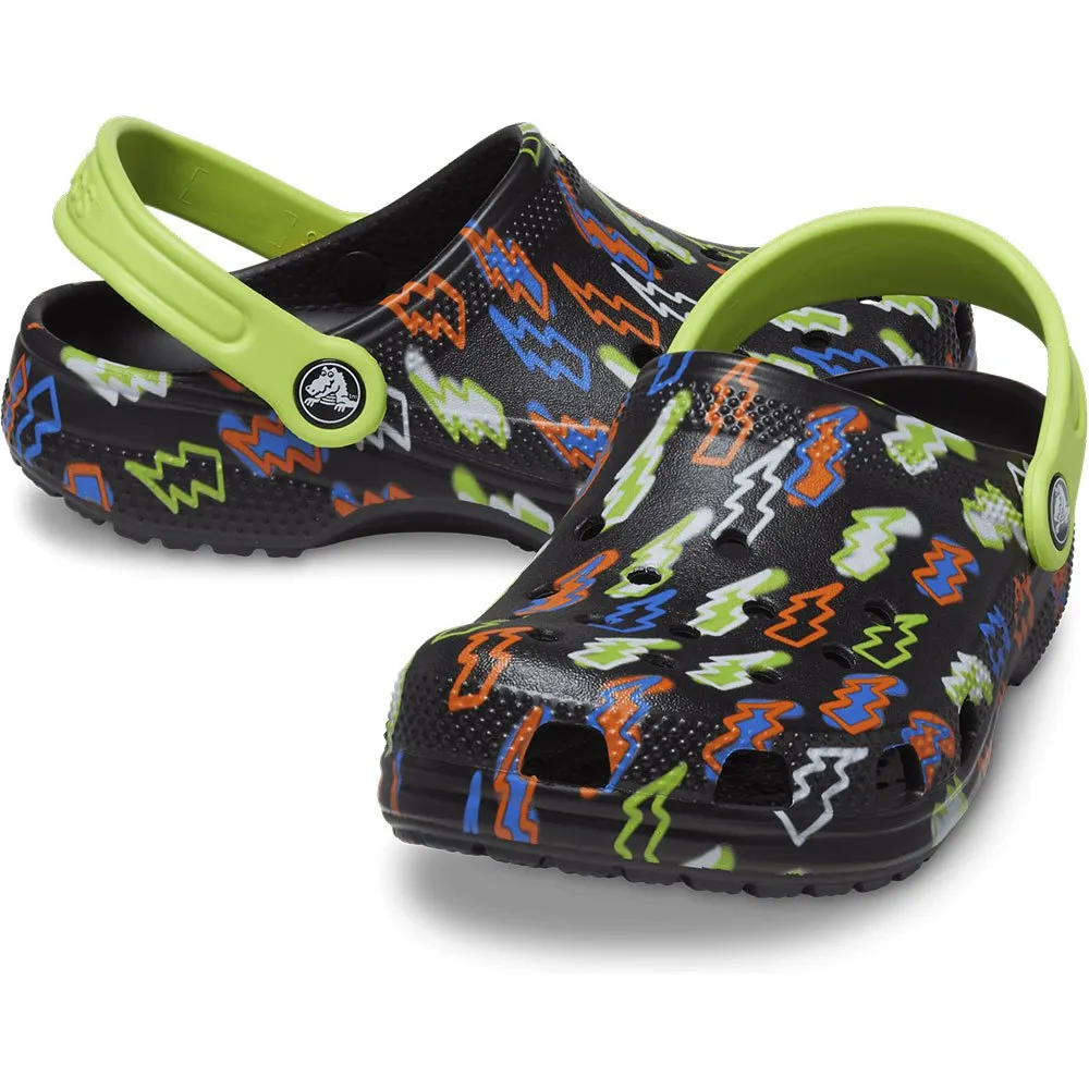Купить Crocs 208309-001-c9 Деревянные башмаки Classic Lightning Bolt Black 35x25x15 EU 25 7ft.ru в интернет магазине Семь Футов