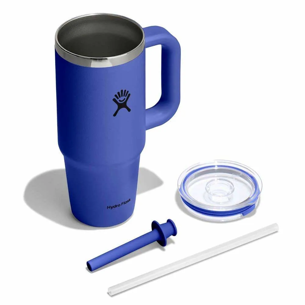 Купить Hydro flask tt24pscc382 термокружка Travel Tumbler Clear-24 Oz Capri Blue 20x10x10 7ft.ru в интернет магазине Семь Футов