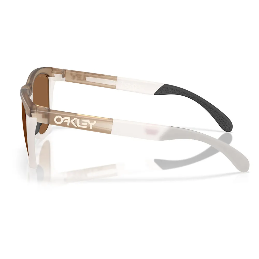 Купить Oakley OO9284-2055 Солнцезащитные очки Frogskins range Бесцветный Matte Sepia / Matte Vapor Prizm Bronze/CAT3 7ft.ru в интернет магазине Семь Футов