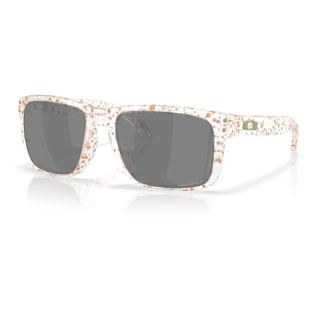 Купить Oakley OO9102-AG55 поляризованные солнцезащитные очки Holbrook Clear Terrazzo Prizm Black Polarized/CAT3 7ft.ru в интернет магазине Семь Футов