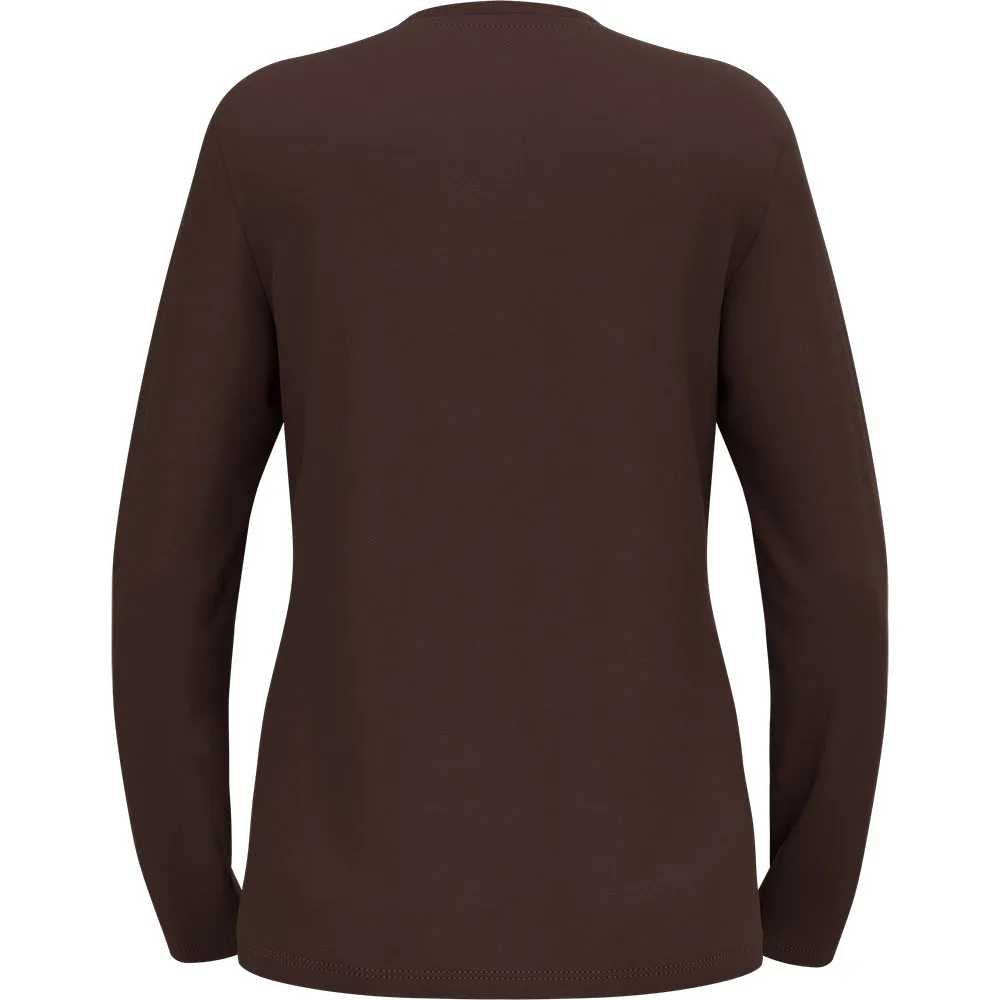 Купить Odlo 554611-30910-l Базовый слой с длинным рукавом Merino 200 Pocket Fudge 30x25x2 7ft.ru в интернет магазине Семь Футов