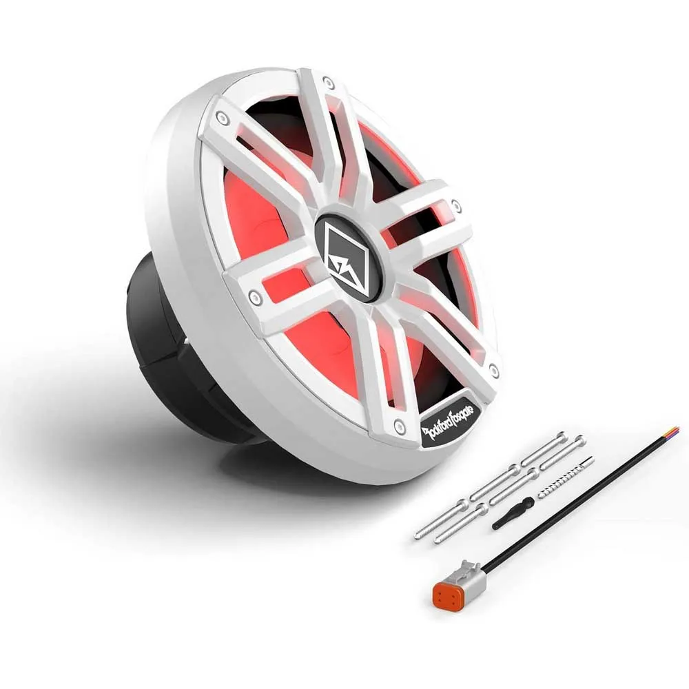 Купить Rockford fosgate 227-m2d412i Сабвуфер DVC Color Optix Infinite Baffle 4Ohm White / Silver 32x23x32 304.8 mm 7ft.ru в интернет магазине Семь Футов