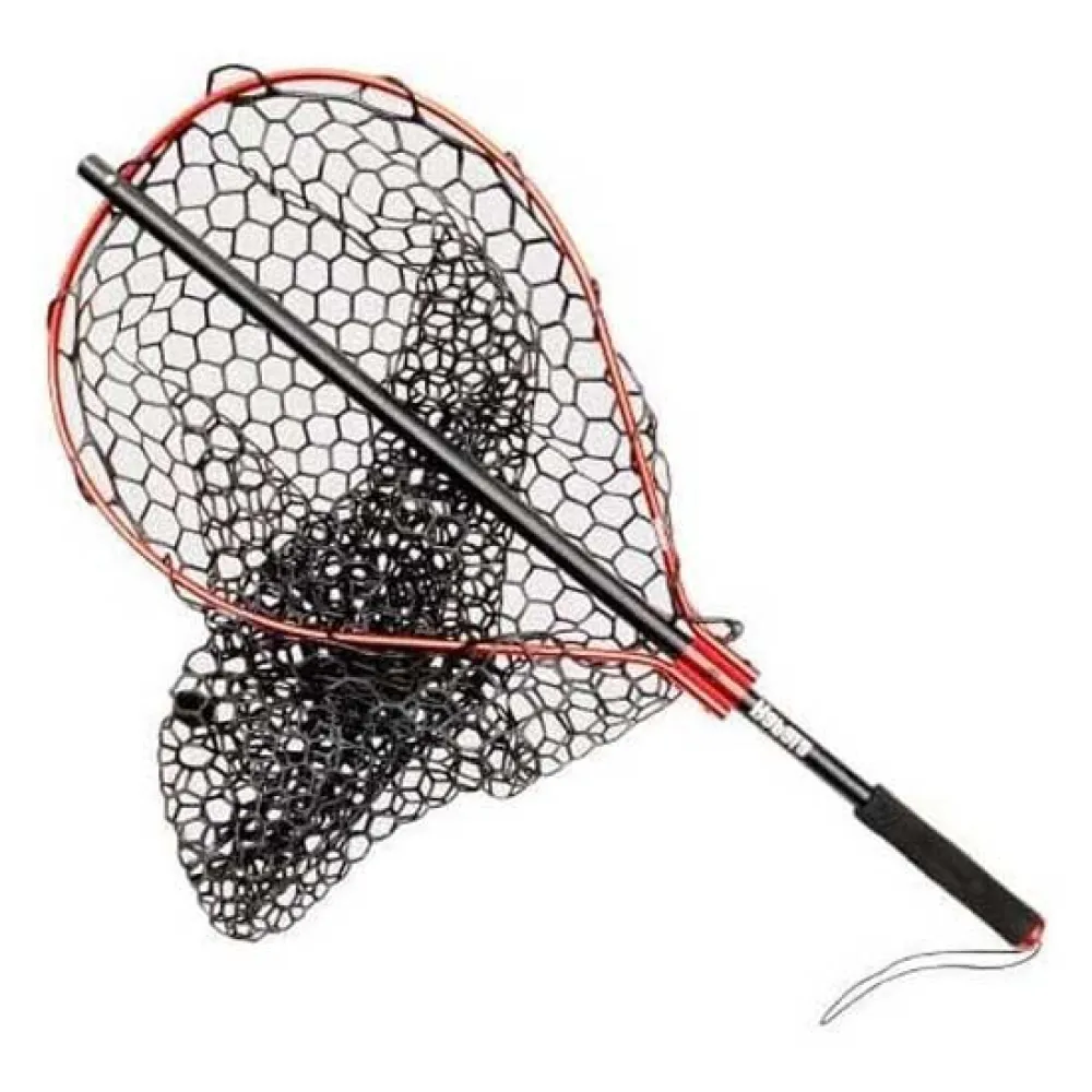 Купить Rapala RA1824002-UNIT Сачок Scoop-R Silicon M  Black / Red 90 cm 7ft.ru в интернет магазине Семь Футов