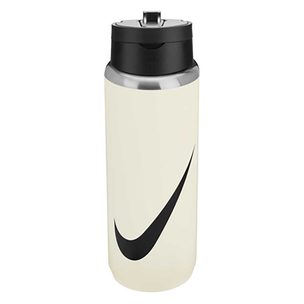 Купить Nike N100969711924 SS Recharge Chug Graphic Бутылка для воды White / Black / Black 7ft.ru в интернет магазине Семь Футов
