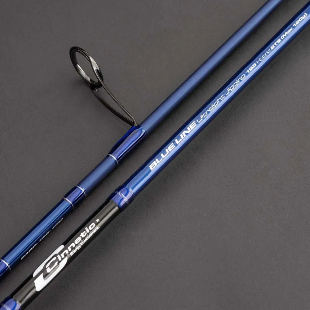 Купить Cinnetic 9400-1.95-80 Удочка для джиггинга Blue Line Micro Hybrid STS 195x10x10 1.9 m 7ft.ru в интернет магазине Семь Футов