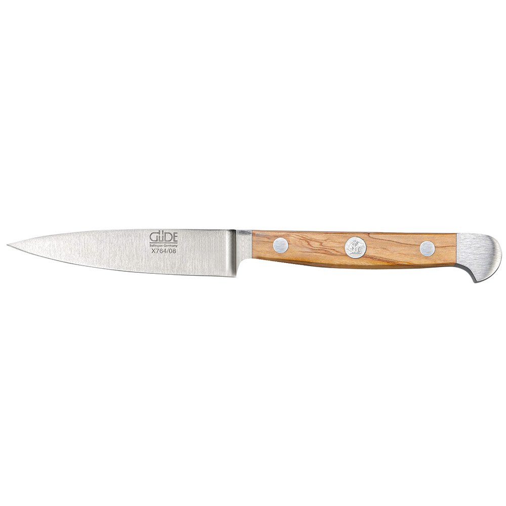 Купить Gude X764/08 Alpha Paring Knife 8 cm Коричневый  Olive Wood 7ft.ru в интернет магазине Семь Футов