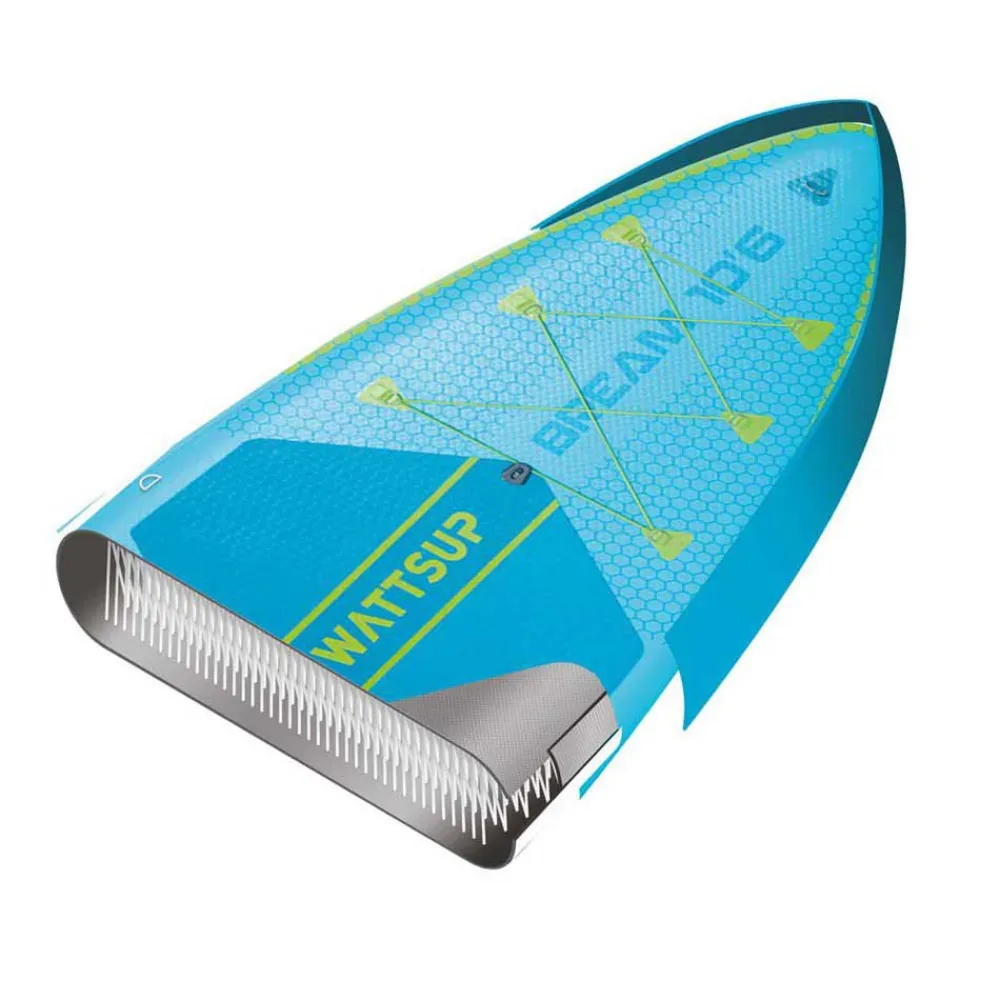 Купить Wattsup pb-wbrm106k Надувной комплект для падлбординга Bream Combo 10´6´´ Blue / Lime 97x26x46 320 cm 7ft.ru в интернет магазине Семь Футов