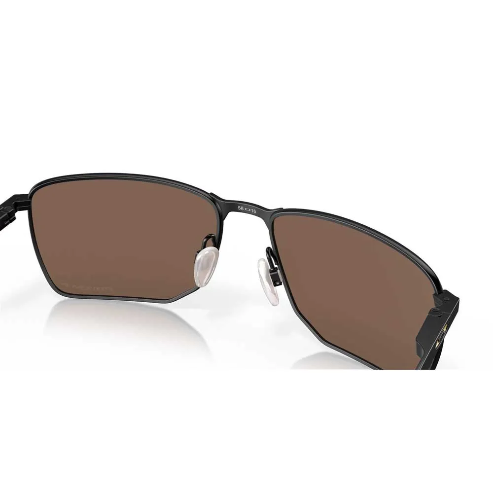Купить Oakley OO4142-1458 поляризованные солнцезащитные очки Ejector Prizm Черный Satin Black Prizm Polarized 24K/CAT3 7ft.ru в интернет магазине Семь Футов