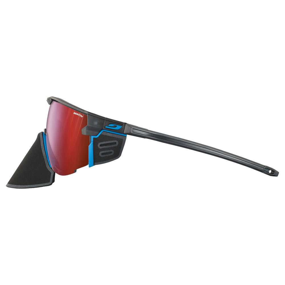 Купить Julbo J5474112 Ultimate Cover Солнцезащитные очки фотохромные поляризованные Black / Blue Reactiv/CAT0-3 HC 7ft.ru в интернет магазине Семь Футов