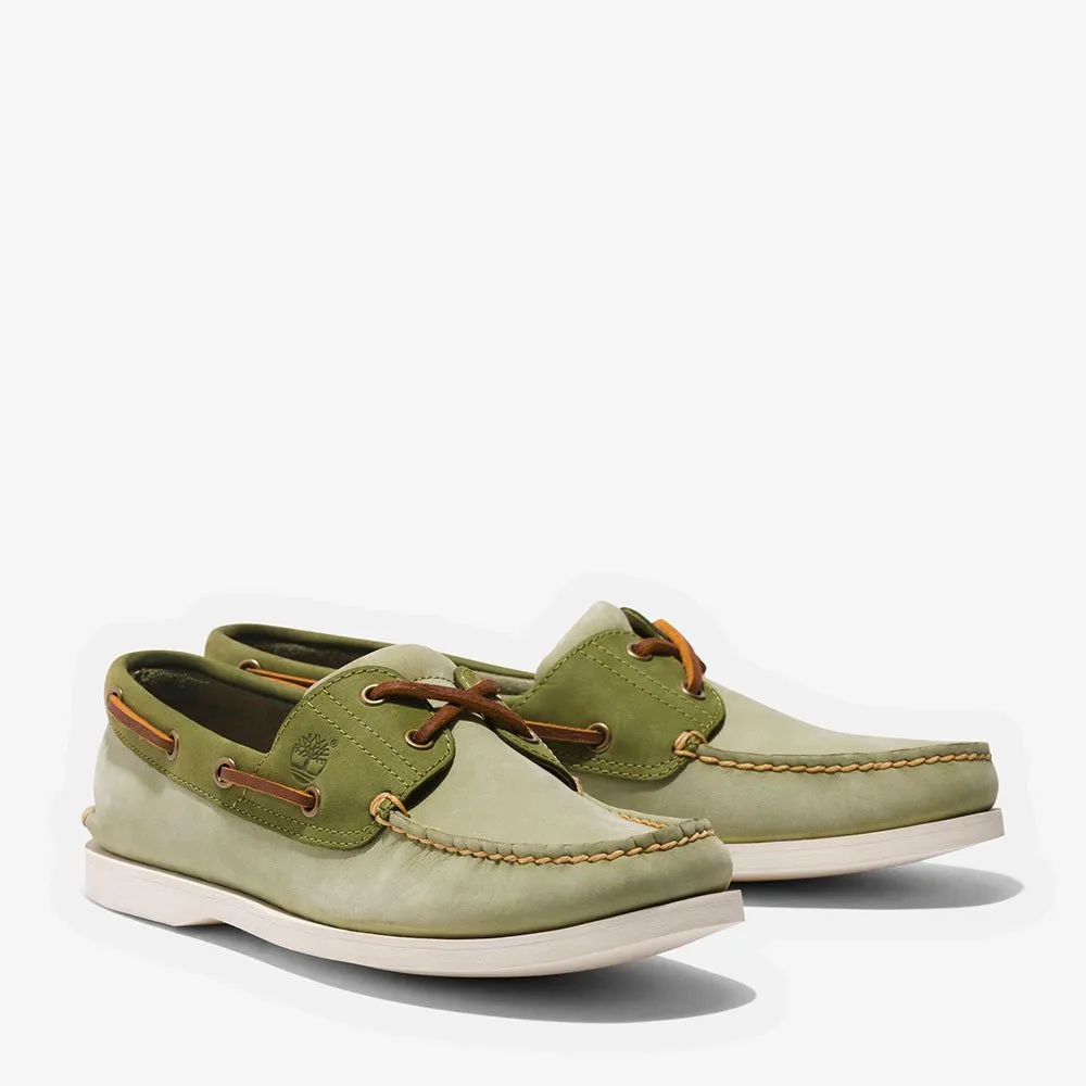 Купить Timberland tb0a4187ep01w-120 Палубные туфли Classic Light Green Nubuck 35x25x15 EU 46 7ft.ru в интернет магазине Семь Футов