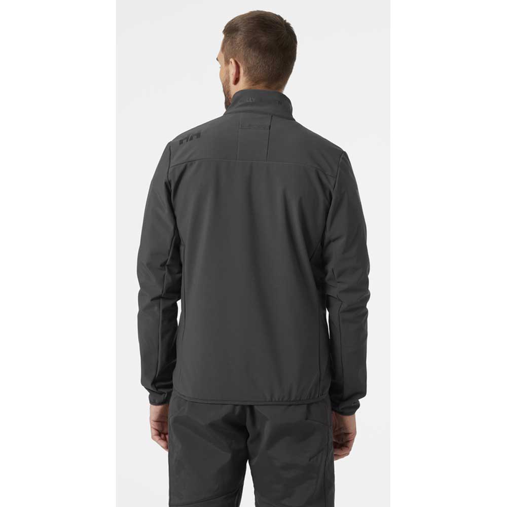 Купить Helly hansen 30223_980-2XL Куртка Crew Softshell 2.0 Серый  Ebony 2XL 7ft.ru в интернет магазине Семь Футов