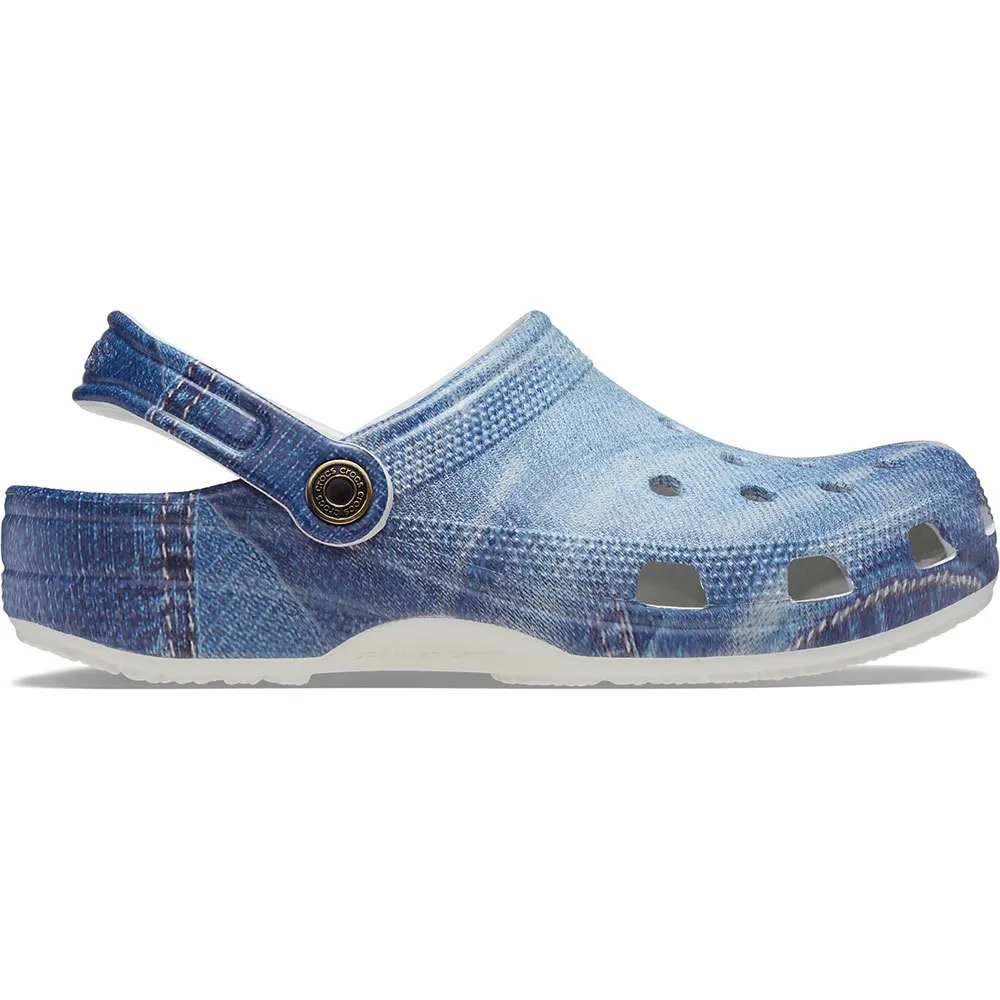 Купить Crocs 210402-1nk-m11 Деревянные башмаки Classic Denim Moonlight 35x25x15 EU 45 7ft.ru в интернет магазине Семь Футов