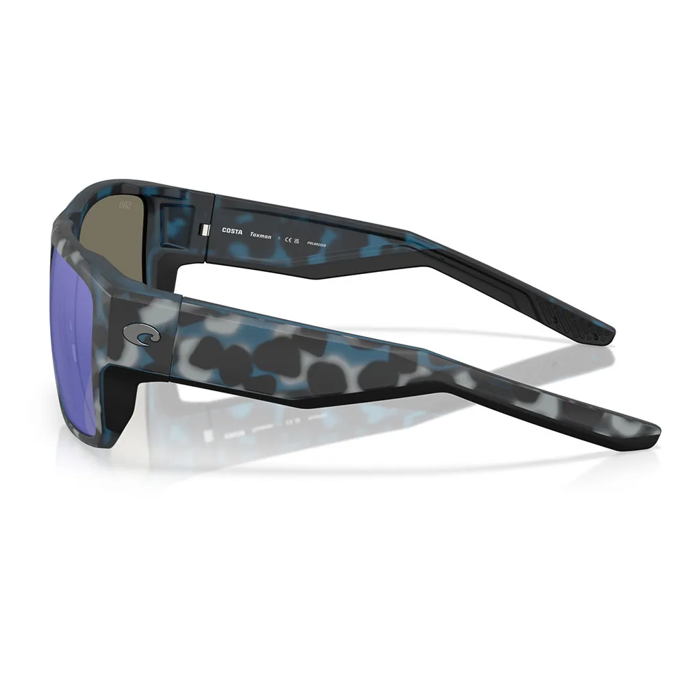 Купить Costa 06S9116-91161059 поляризованные солнцезащитные очки Taxman Deep Water Camo Blue Mirror 580G/CAT3 7ft.ru в интернет магазине Семь Футов