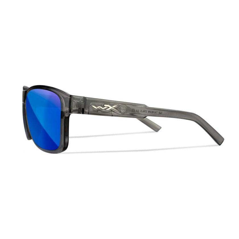 Купить Wiley x AC6TRK09-UNIT поляризованные солнцезащитные очки Trek Blue Mirror / Grey / Gloss Crystal Dark Grey 7ft.ru в интернет магазине Семь Футов
