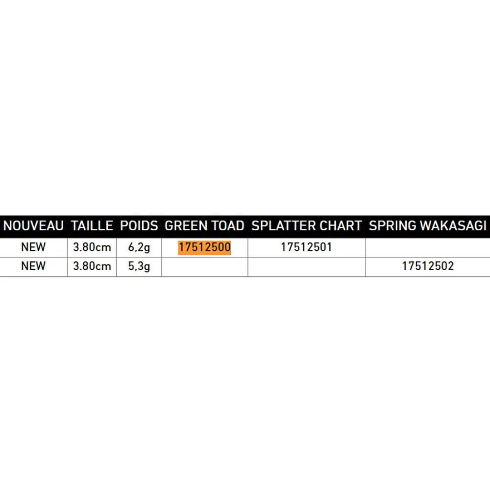 Купить Daiwa 17512502 Мягкий приманка Steez Chiquita Frog 38 mm Spring Wakasagi 7ft.ru в интернет магазине Семь Футов