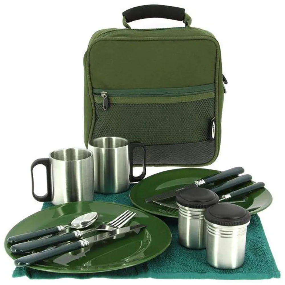 Купить Ngt fla-cutlery-109 набор столовых приборов Deluxe Green 25x12x12 7ft.ru в интернет магазине Семь Футов