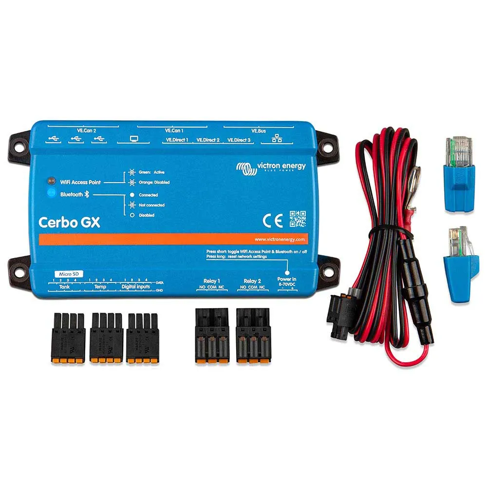 Купить Victron energy nt-1586 Cerbo GX MK2 Black 30x20x10 7ft.ru в интернет магазине Семь Футов