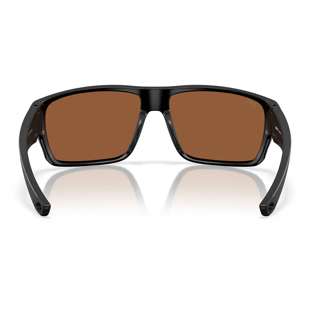 Купить Costa 06S9129-91290464 поляризованные солнцезащитные очки Fly line Matte Black 7 Copper Silver Mirror 580G/CAT3 7ft.ru в интернет магазине Семь Футов