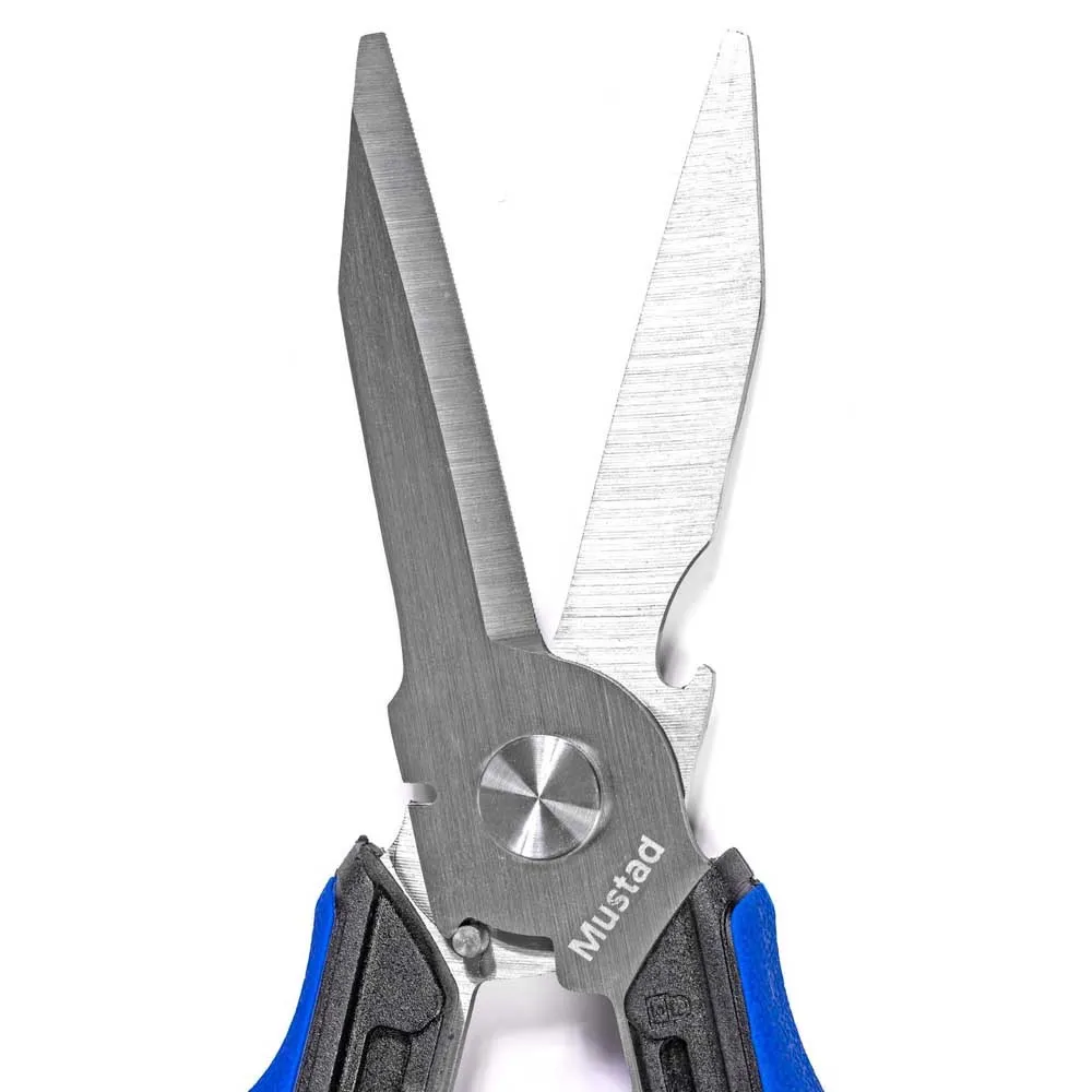 Купить Mustad MTS-008-HD Ножницы MTS008 Голубой  Blue 8´´ 7ft.ru в интернет магазине Семь Футов