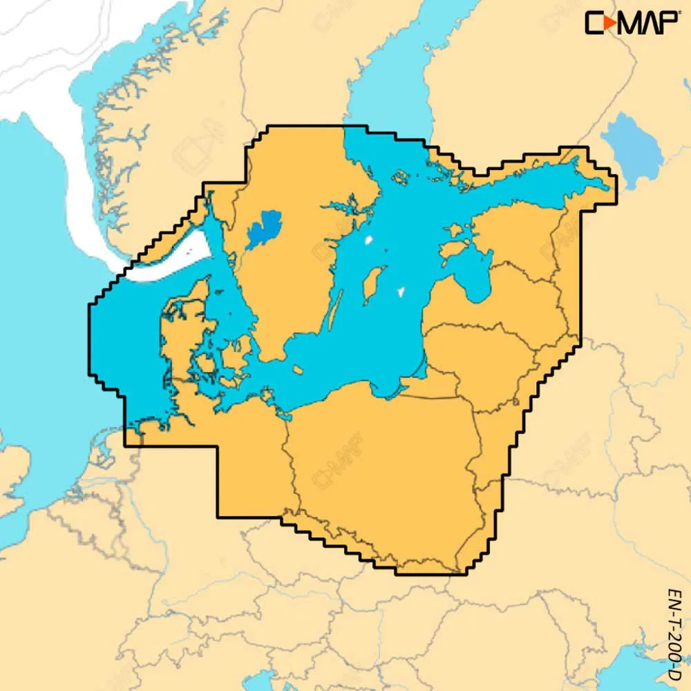 Купить C-map M-EN-T-200-D-MS Skagerrak. Kattegat & Baltic Sea Откройте для себя X-карту Multicolour 7ft.ru в интернет магазине Семь Футов