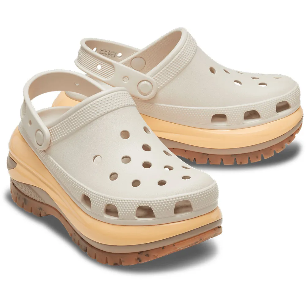 Купить Crocs 207988-0lm-m8/w10 Деревянные башмаки Classic Megacrush Almond Tint / Multi 35x25x15 EU 41 7ft.ru в интернет магазине Семь Футов