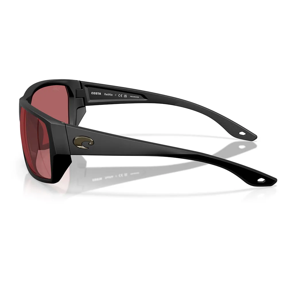 Купить Costa 06S9113-91131460 поляризованные солнцезащитные очки Tailfin Matte Black Rose 580G/CAT3 7ft.ru в интернет магазине Семь Футов