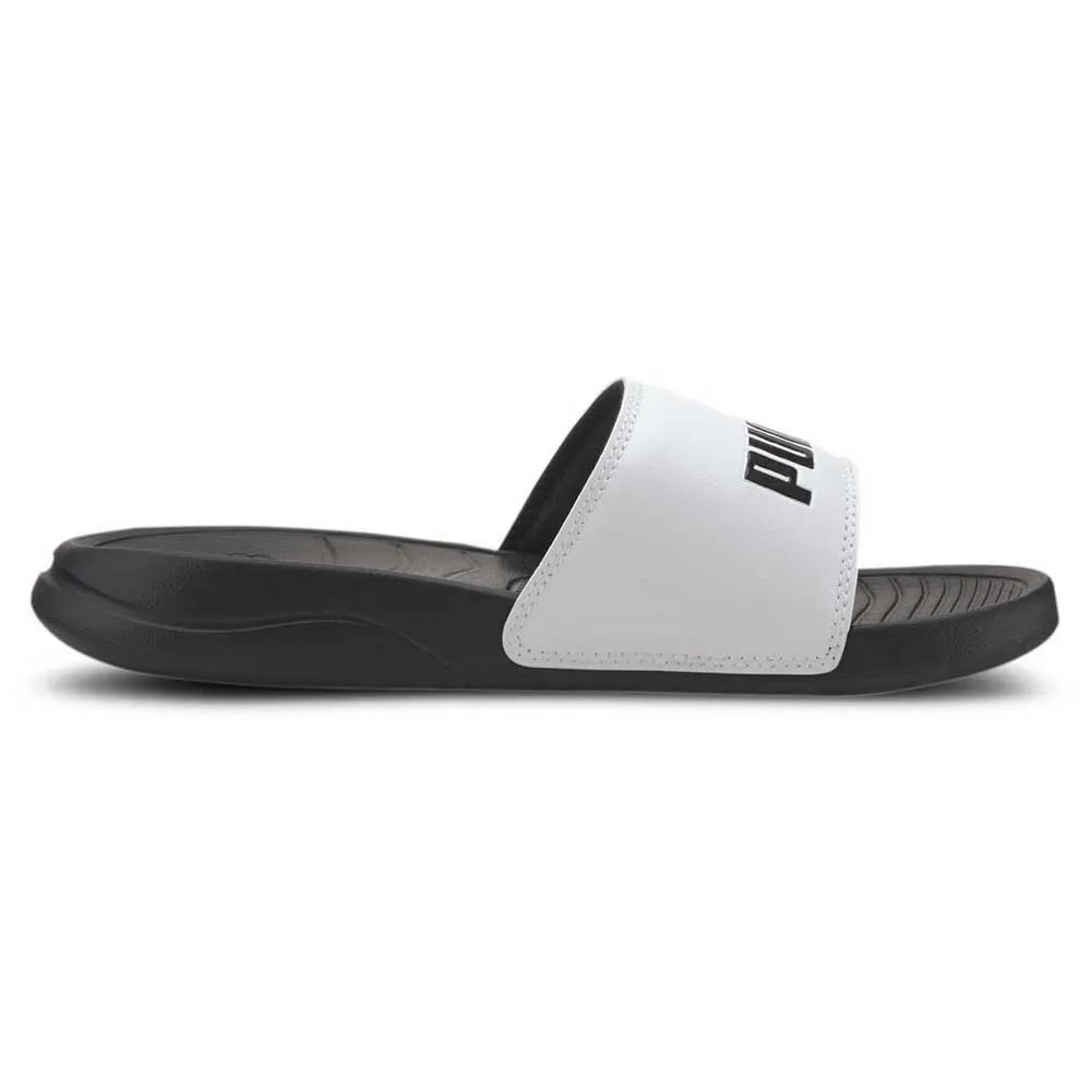 Купить Puma 372017-02-280 Шлёпанцы Popcat 20 Junior Puma White / Puma Black 32x20x10 EU 38 7ft.ru в интернет магазине Семь Футов