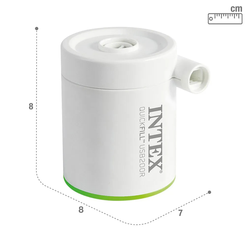 Купить Intex 66637-unit Воздушный насос переменного тока QuickFill USB200 White 7x11x11 7ft.ru в интернет магазине Семь Футов