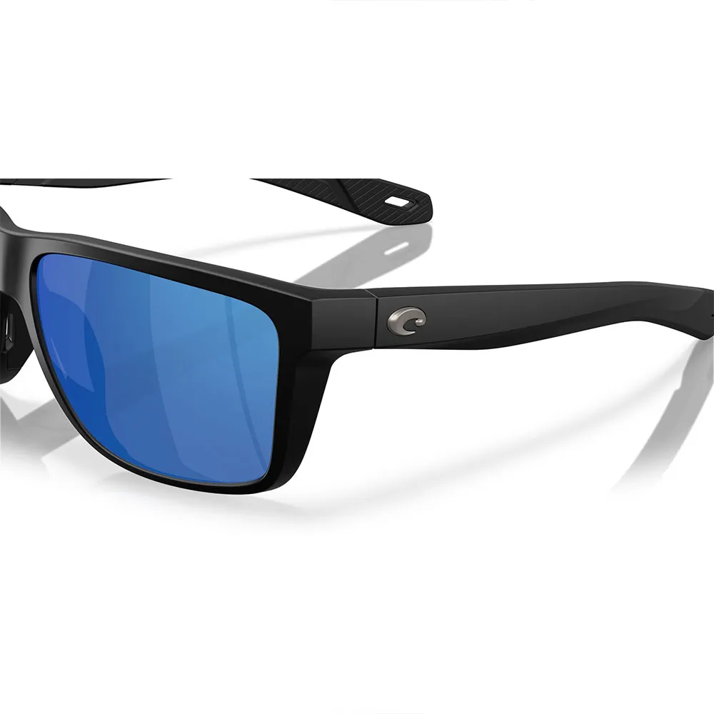 Купить Costa 06S9120-91200658 поляризованные солнцезащитные очки Broadbill ii Matte Black 01 Blue Mirror 580P/CAT3 7ft.ru в интернет магазине Семь Футов
