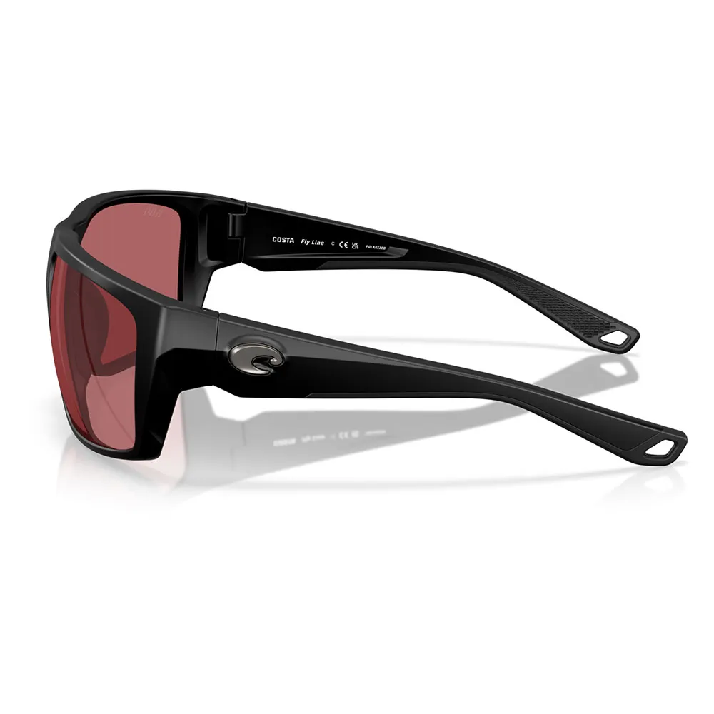 Купить Costa 06S9129-91290764 поляризованные солнцезащитные очки Fly line Matte Black 4 Rose 580G/CAT3 7ft.ru в интернет магазине Семь Футов