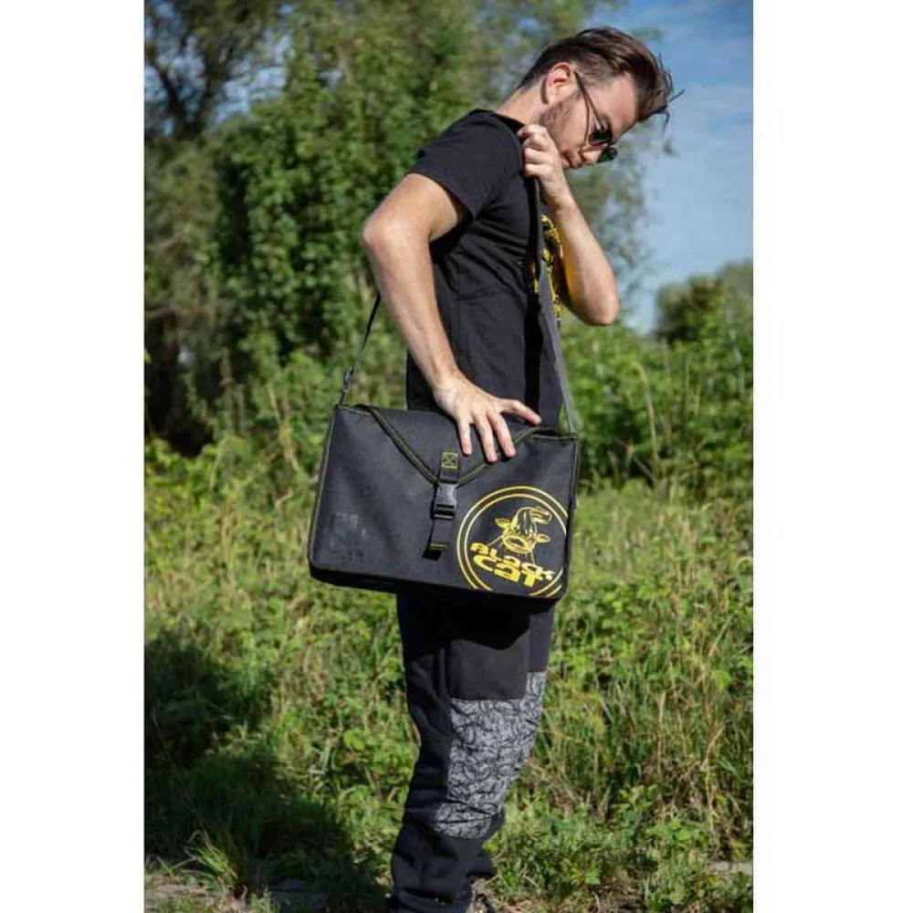 Купить Black cat bo110003 сумка для приманок BLCK Black / Yellow 30x20x15 7ft.ru в интернет магазине Семь Футов