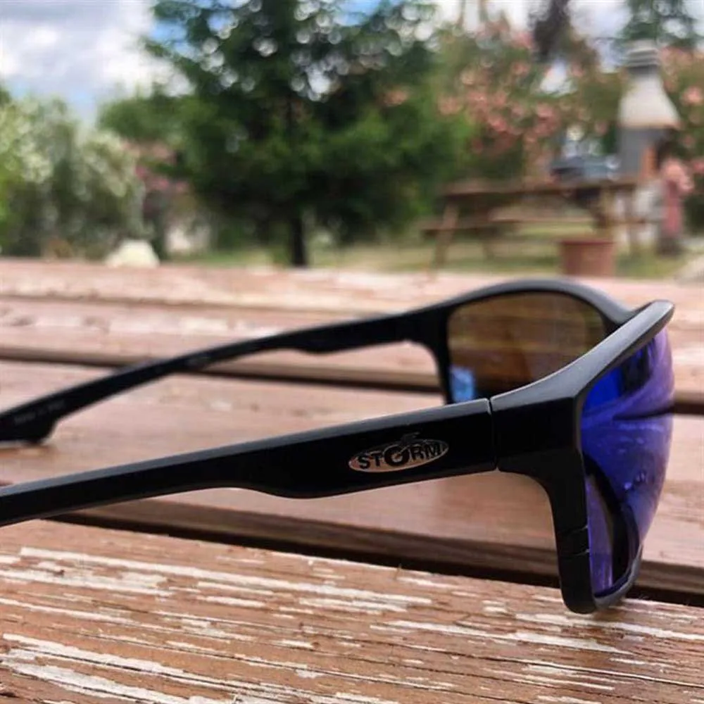 Купить Storm 45ST13 поляризованные солнцезащитные очки Wildeye Biscay Черный Matte Black / Blue 7ft.ru в интернет магазине Семь Футов
