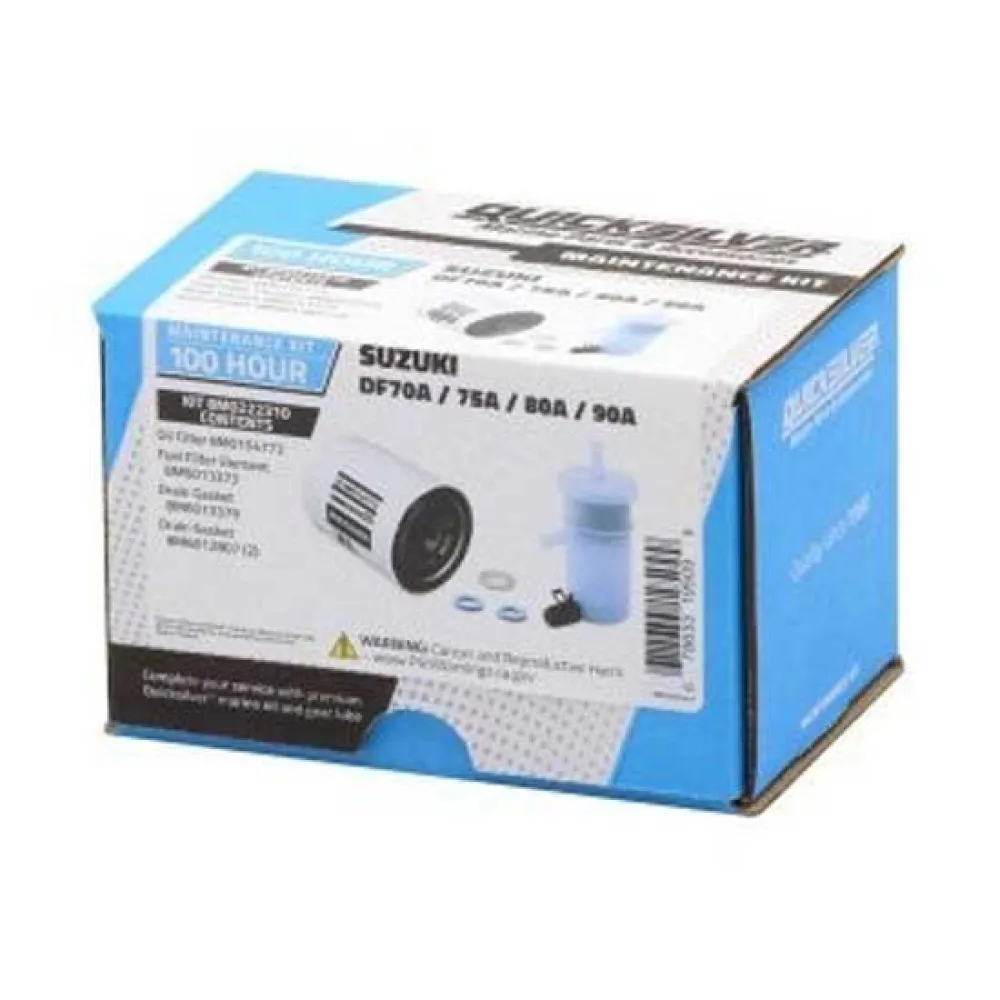 Купить Quicksilver boats qs8m0222310 комплект для обслуживания Suzuki DF70A 75A 80A 90A 100H Grey 26x16x11 7ft.ru в интернет магазине Семь Футов