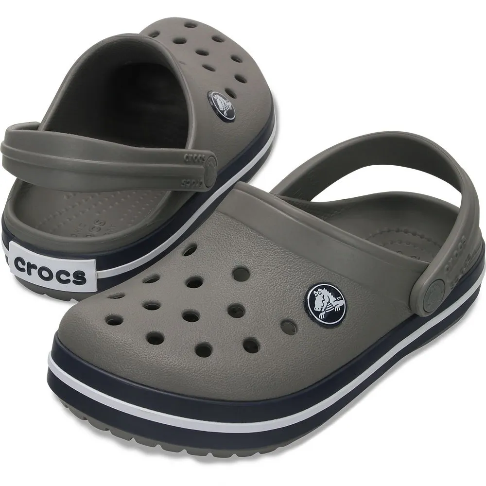 Купить Crocs 207005-05h-c4 Деревянные башмаки Crocband Smoke / Navy 35x25x15 EU 19 7ft.ru в интернет магазине Семь Футов