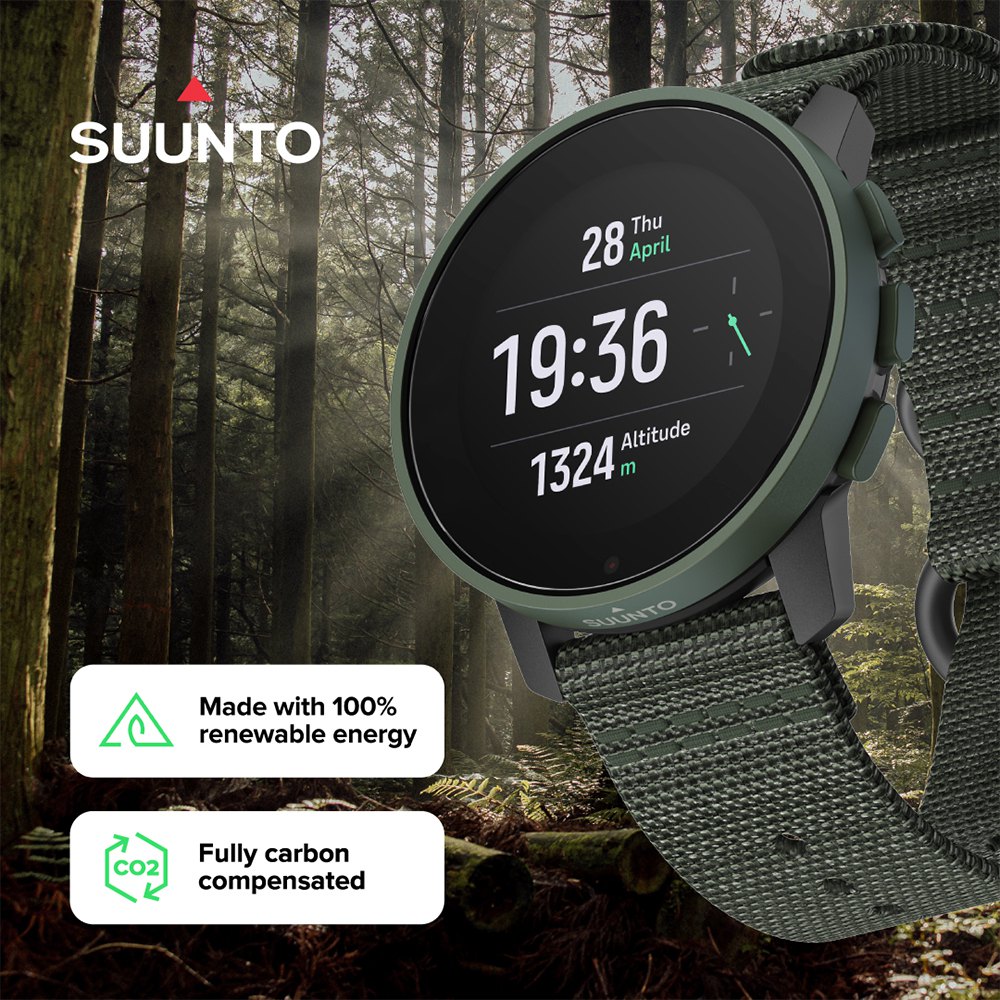 Купить Suunto SS050828000 9 Peak Pro Зеленый  Forest Green 7ft.ru в интернет магазине Семь Футов
