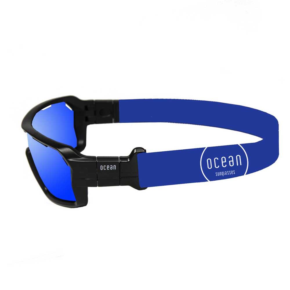 Купить Ocean sunglasses 3701.1X поляризованные солнцезащитные очки Chameleon Shinny Black Blue Strap/CAT3 7ft.ru в интернет магазине Семь Футов