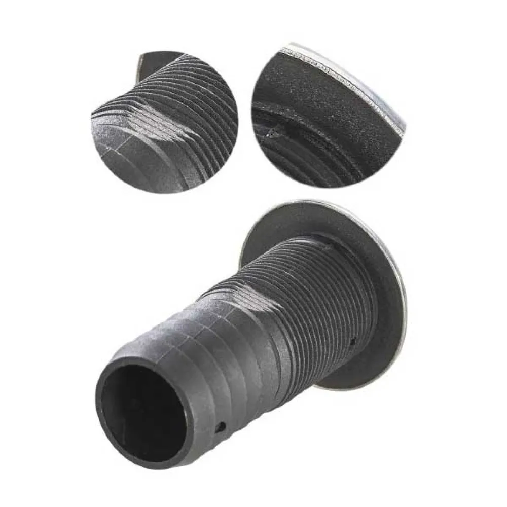 Купить Plastimo 67891 Прямо через корпус  Black 5/8´´ 7ft.ru в интернет магазине Семь Футов