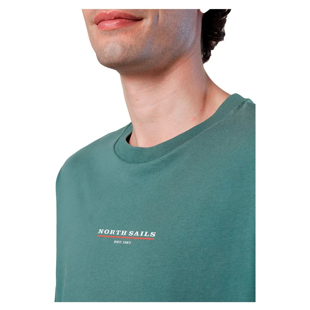 Купить North sails 692839-0813-4XL Футболка с коротким рукавом Graphic 692839 Зеленый Military Green 4XL 7ft.ru в интернет магазине Семь Футов