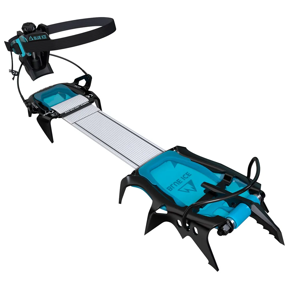Купить Blue ice 100434-BLK-SNA-35-47 Альпинистские кошки Harfang Tech Black EU 35-47 7ft.ru в интернет магазине Семь Футов