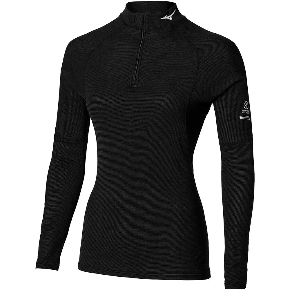 Купить Mizuno a2gac780-09-m Базовый слой с длинным рукавом Prem Merino Wool Black 30x25x2 7ft.ru в интернет магазине Семь Футов