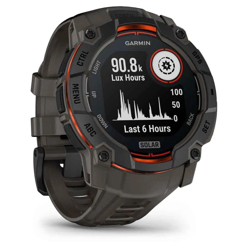 Купить Garmin 010-02935-00 Часы Instinct 3 50 mm Solar Черный  Black / Carbon 7ft.ru в интернет магазине Семь Футов