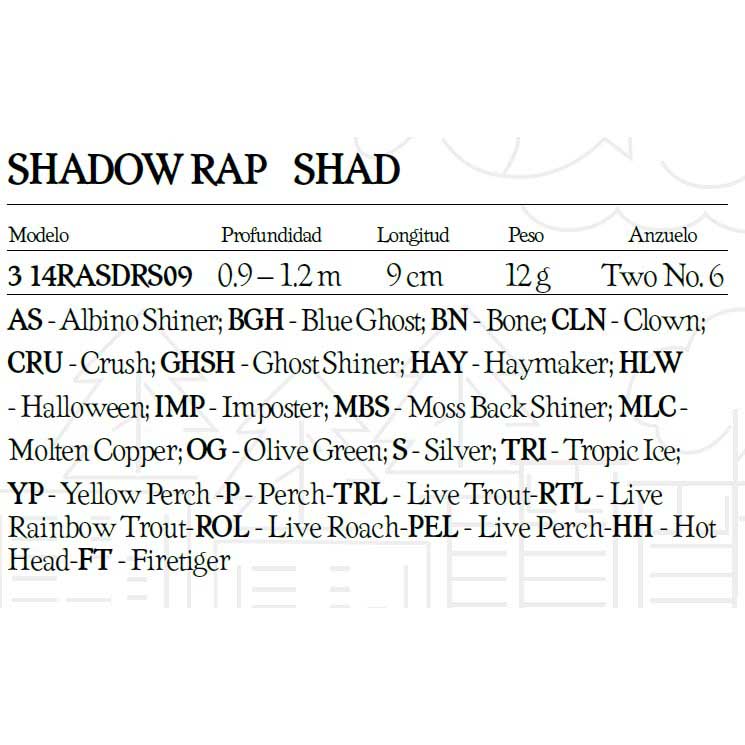 Купить Rapala 14RASDRSD09TRL Shadow Rap Shad Deep 90 Mm 11g Многоцветный TRL 7ft.ru в интернет магазине Семь Футов