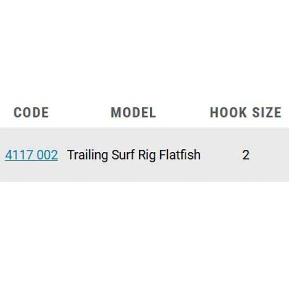 Купить Zebco 4117002-UNIT связанный крючок Trailing Surf Fatfish Серебристый Clear / Grey 2 7ft.ru в интернет магазине Семь Футов