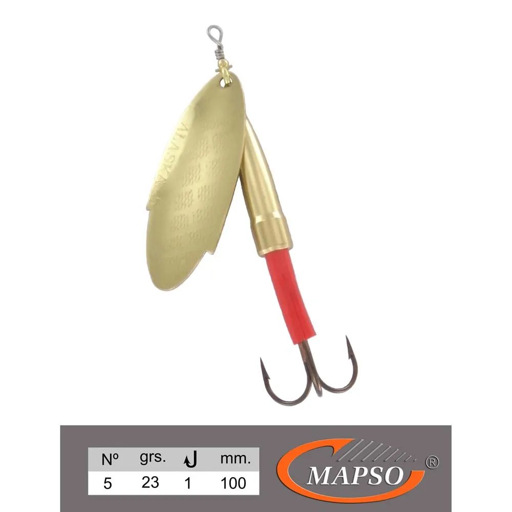 Купить Mapso PAK5C Alaska 100 Mm 23g Alaska 100 Mm 23g 5 единицы измерения Золотистый Copper 7ft.ru в интернет магазине Семь Футов